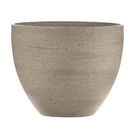 Foro 7.5 x 9 in. Southern Patio Resin Whitestone Planter FO2745018